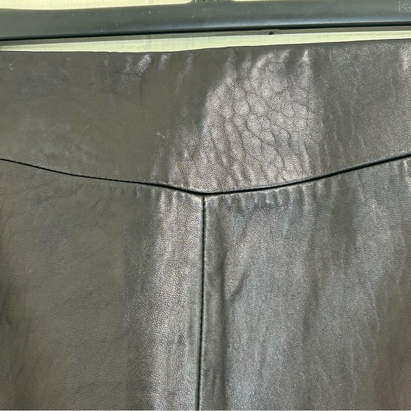 ANTONIO MELANI Soft Black Leather 100% Genuine Leather Pencil Skirt Size Large. - Picture 9 of 13